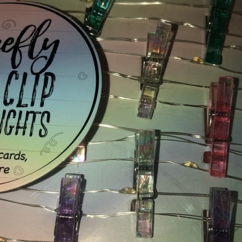 Mercury Innovations Firefly Mini Clip String‎ Lights Warm White New